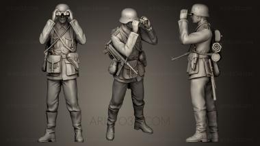 Military figurines (STKW_0200) 3D model for CNC machine